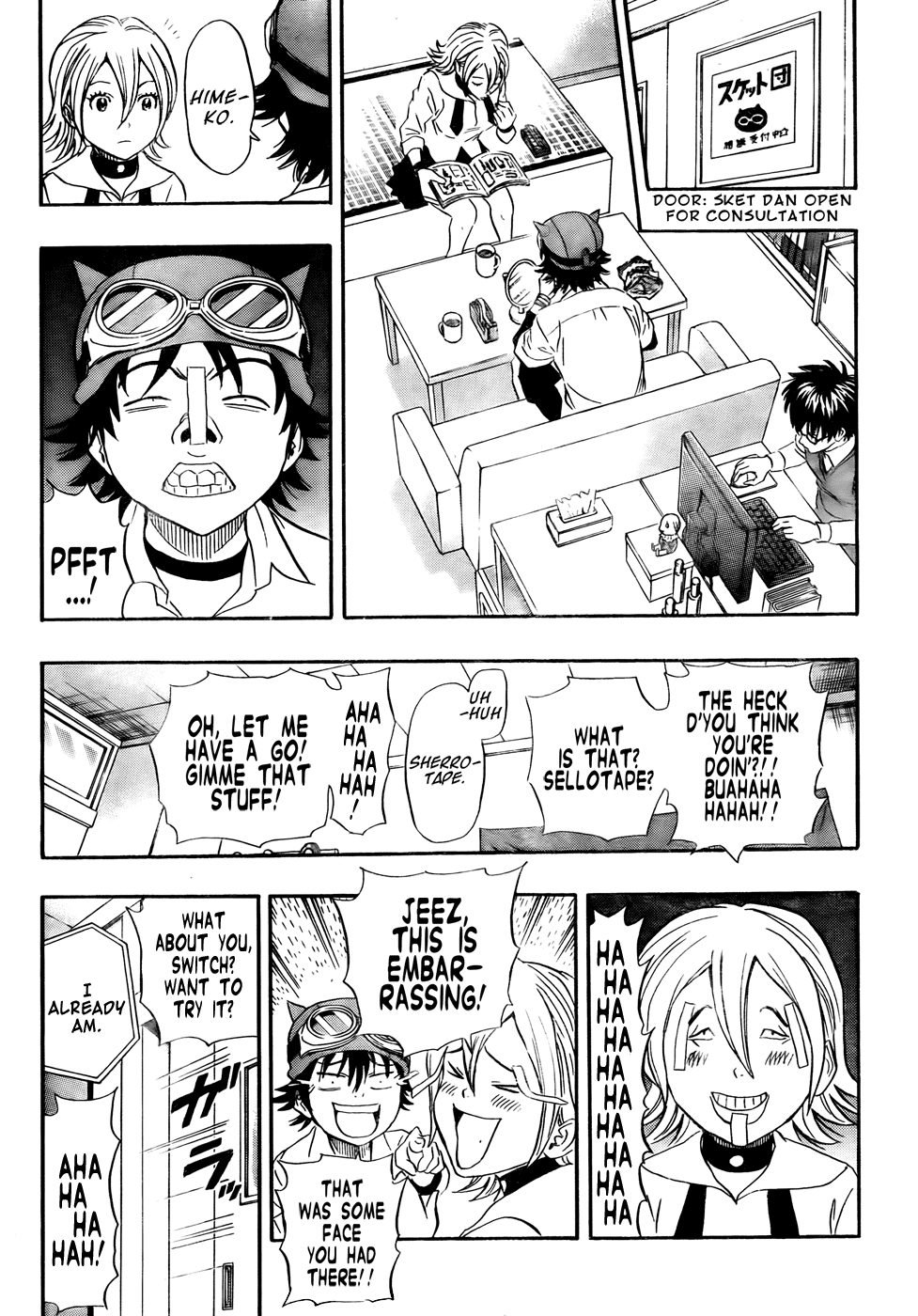 Sket Dance Chapter 92 page 4 - Chapter 92: Charismatic Student Highly Recommends High-level Club Speed-Dating Participation, Congratulations