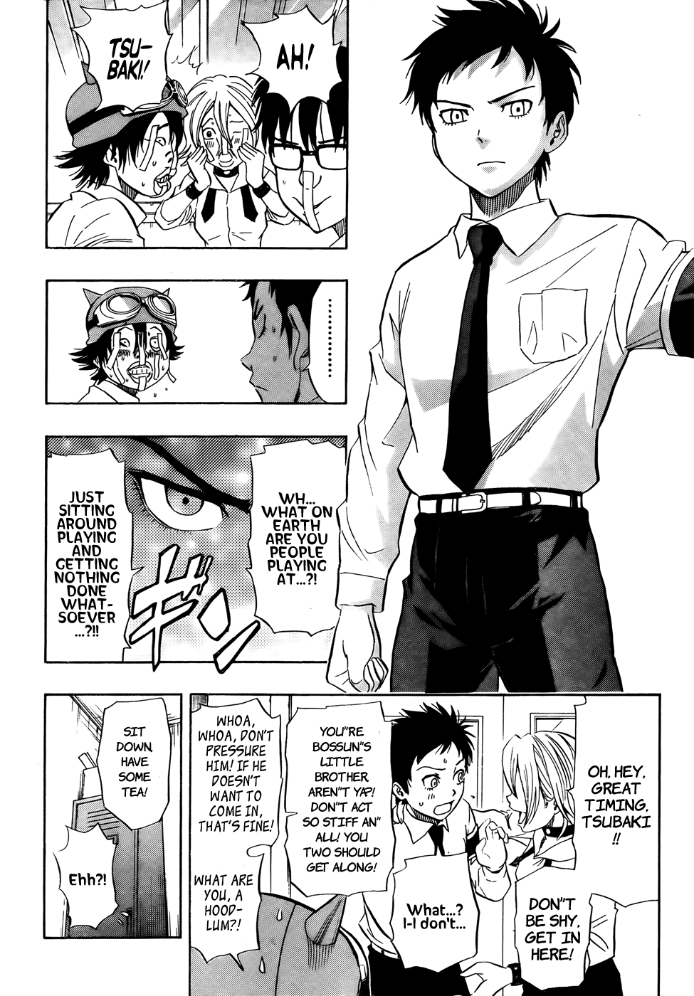 Sket Dance Chapter 92 page 5 - Chapter 92: Charismatic Student Highly Recommends High-level Club Speed-Dating Participation, Congratulations