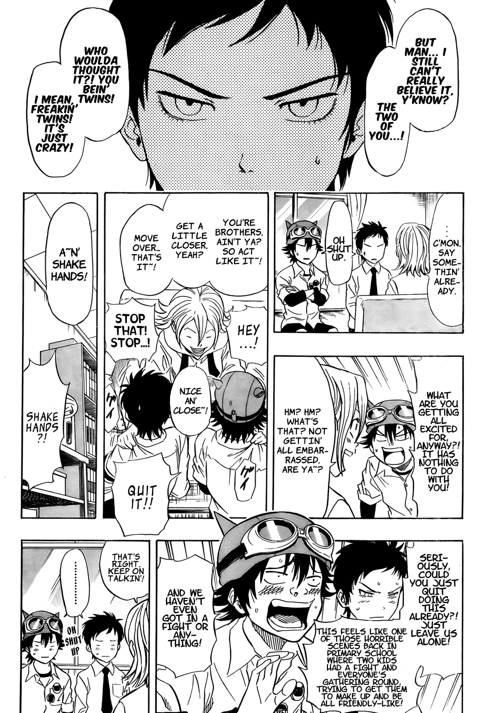 Sket Dance Chapter 92 page 6 - Chapter 92: Charismatic Student Highly Recommends High-level Club Speed-Dating Participation, Congratulations
