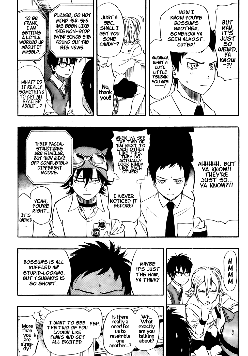 Sket Dance Chapter 92 page 7 - Chapter 92: Charismatic Student Highly Recommends High-level Club Speed-Dating Participation, Congratulations