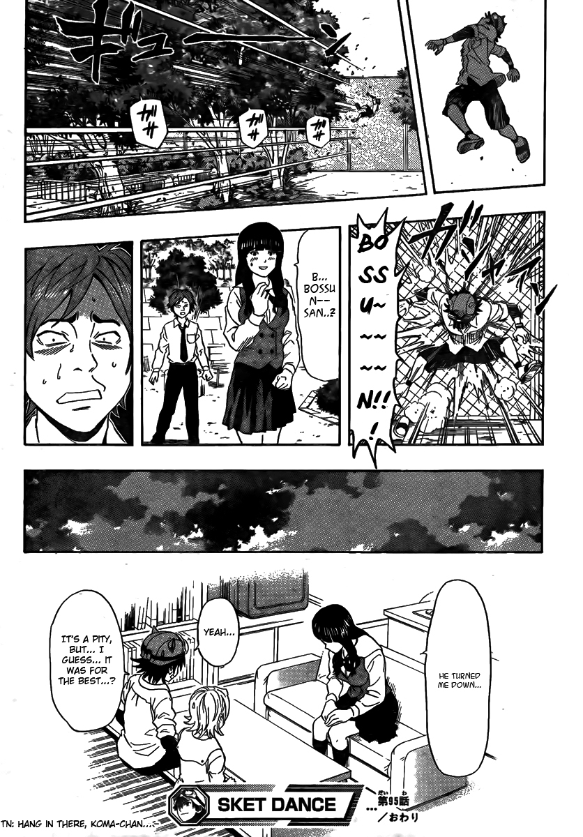 Sket Dance Chapter 95 page 19 - Chapter 95: Koma-chan's Problem
