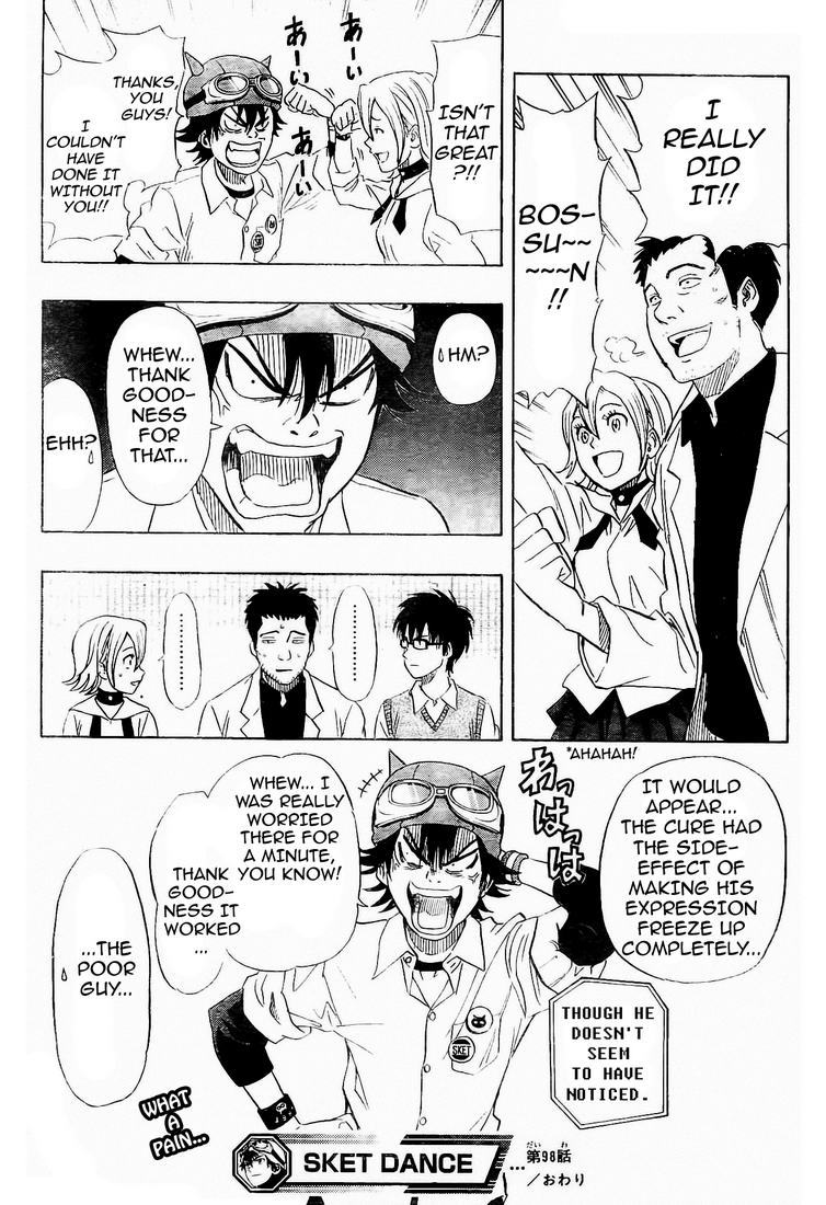 Sket Dance Chapter 98 page 19 - Chapter 98: Laughing on the Outside...