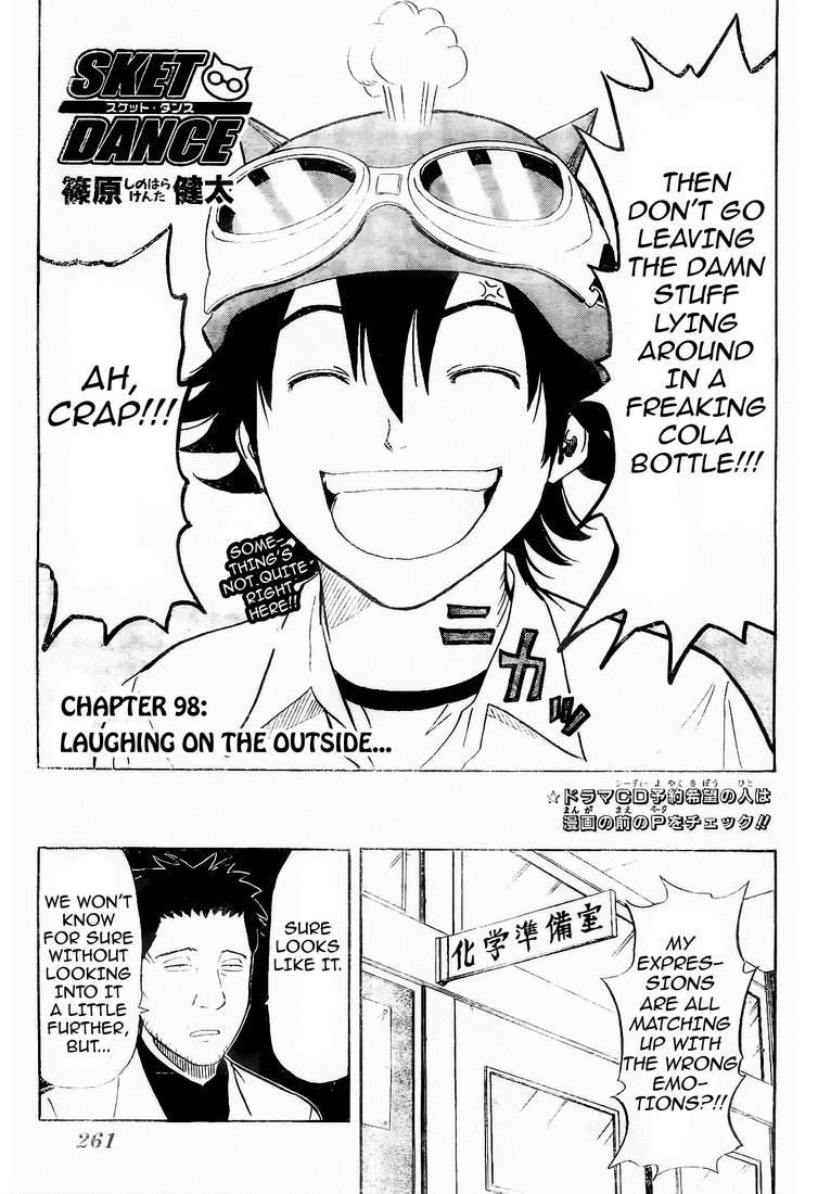 Sket Dance Chapter 98 page 3 - Chapter 98: Laughing on the Outside...