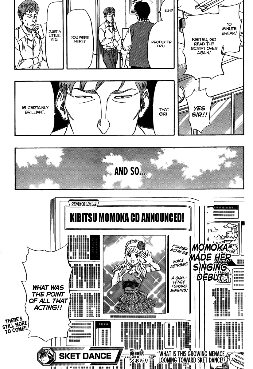 Sket Dance Chapter 99 page 19 - Chapter 99: Momoka's Road to Being a Stage Actress
