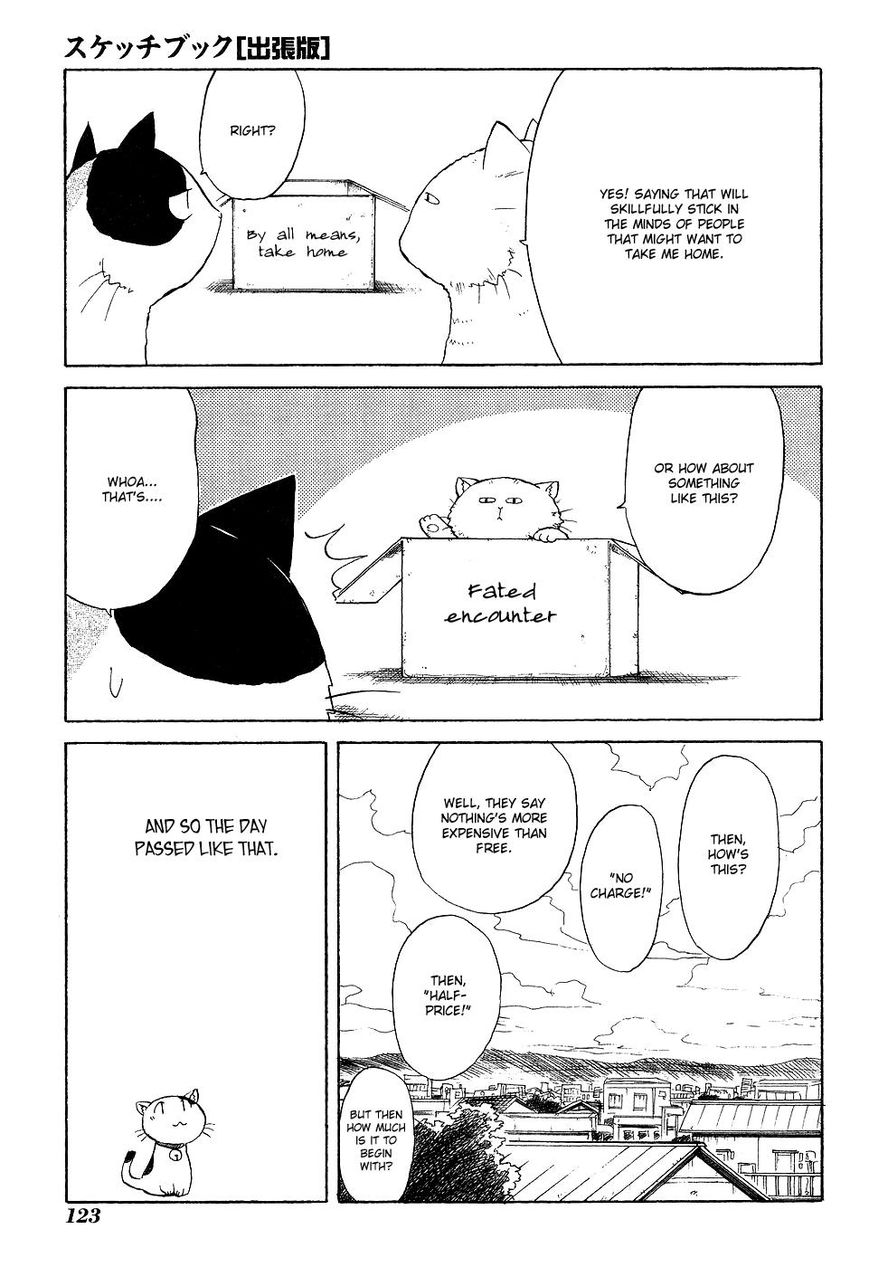 Sketchbook Shucchouban Chapter 11 page 13 - Chapter 11 : Mike-san And The Mysterious Cat
