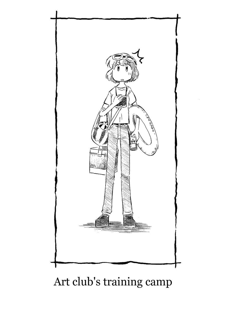 Sketchbook Shucchouban Chapter 6 page 1 - Chapter 6 : Art Club's Training Camp