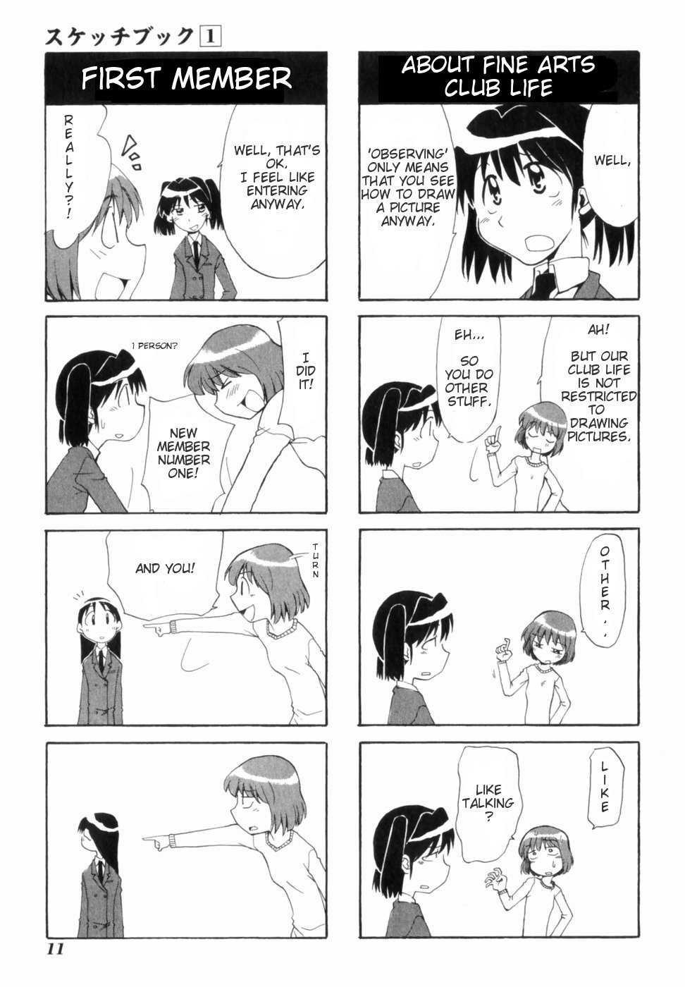 Sketchbook Chapter 1 page 18 - Chapter 1