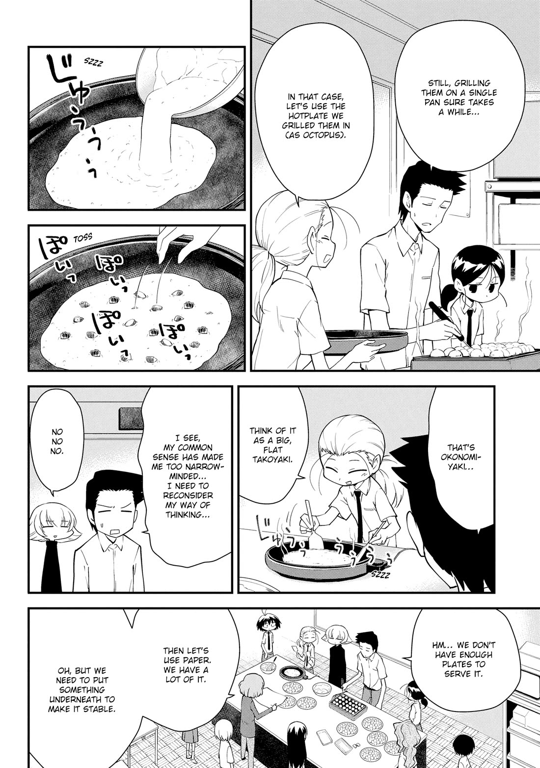 Sketchbook Chapter 207.5 page 10 - Chapter 207.5: New Members and the Takoyaki Party + extras [END]