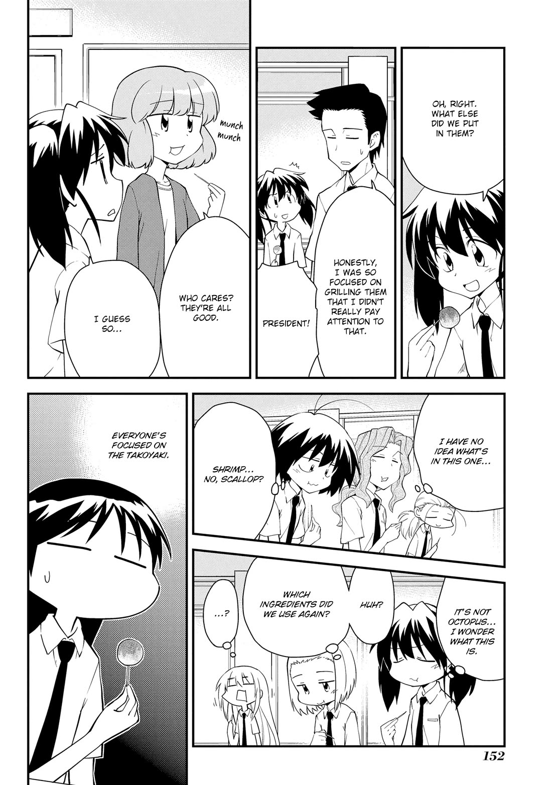 Sketchbook Chapter 207.5 page 14 - Chapter 207.5: New Members and the Takoyaki Party + extras [END]