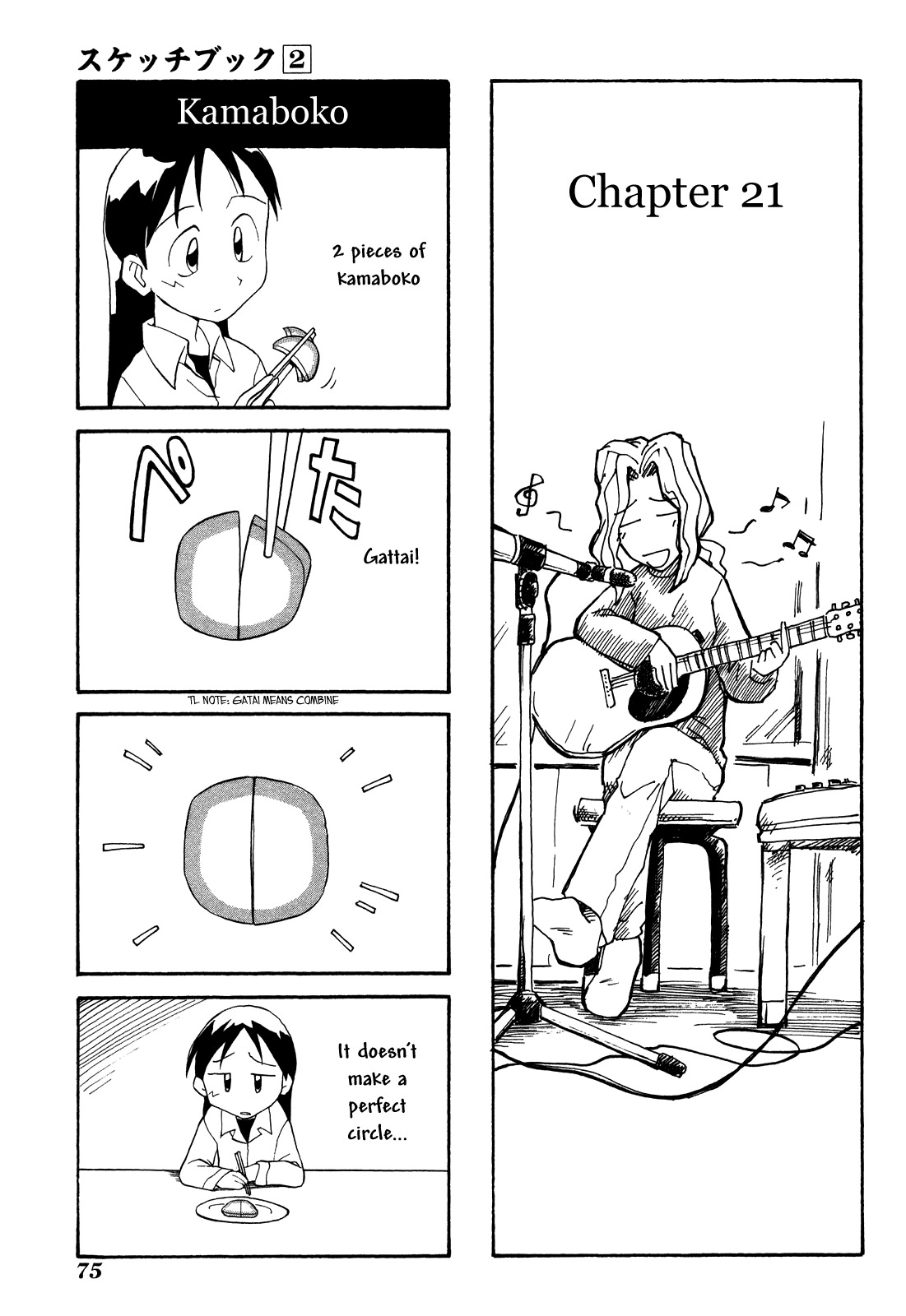Sketchbook Chapter 21 page 1 - Chapter 21