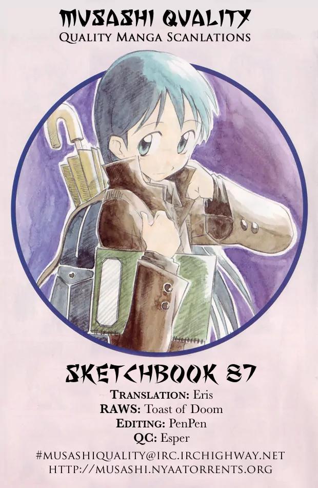 Sketchbook Chapter 87 page 1 - Chapter 87