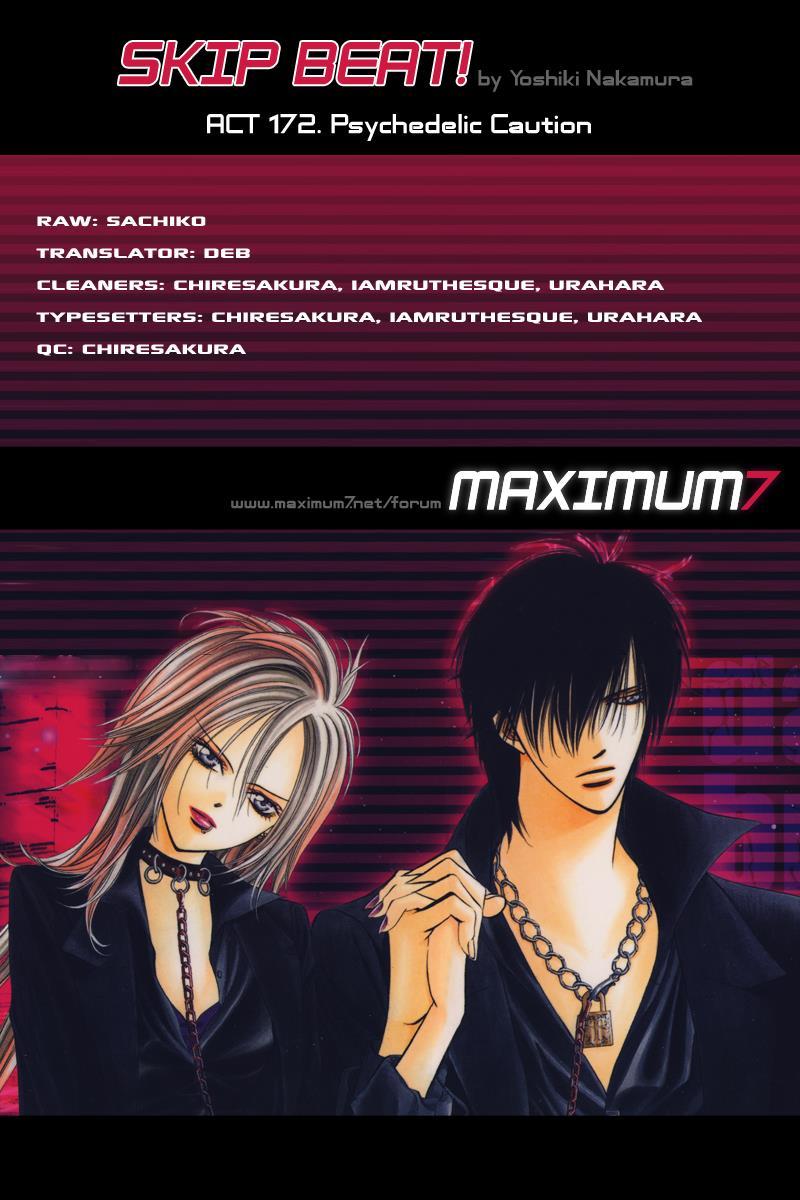 Skip Beat! Chapter 172 page 31 - Chapter 172: Psychedelic Caution II