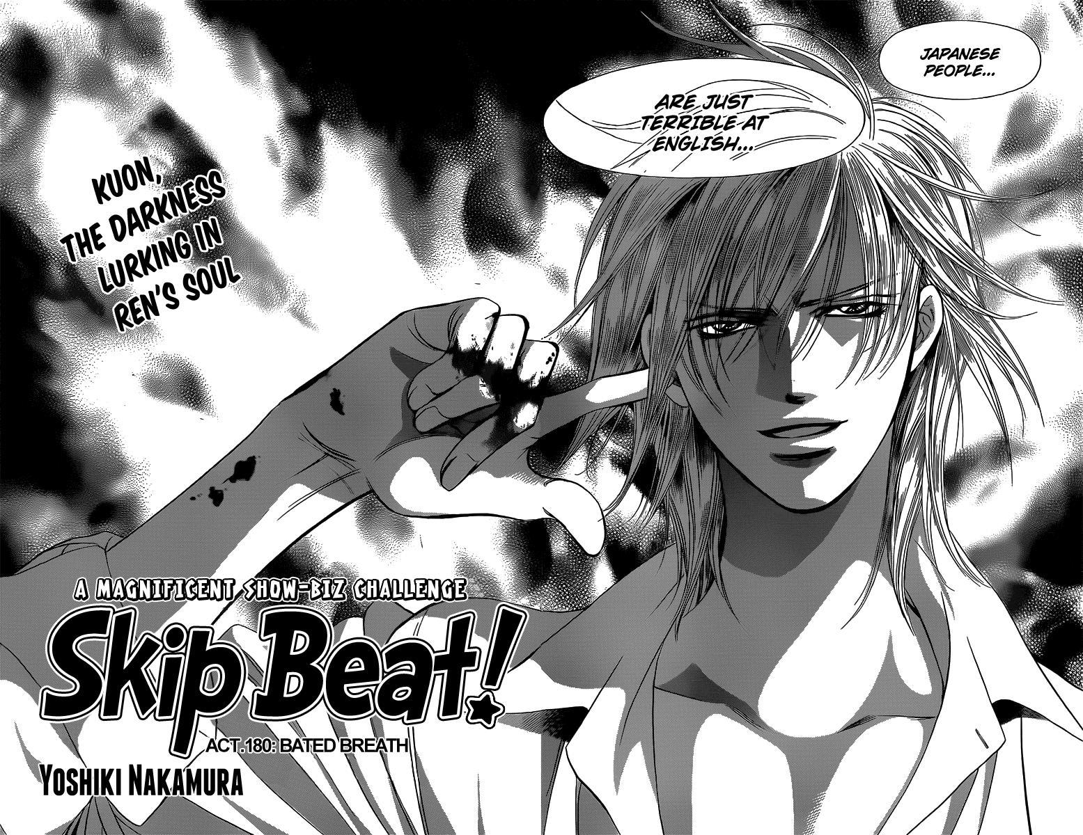 Skip Beat! Chapter 180 page 5 - Chapter 180: Dark Breath