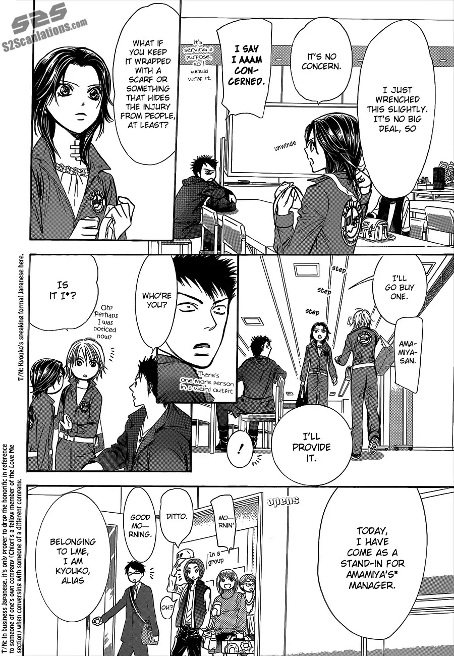 Skip Beat! Chapter 219 page 8 - Chapter 219