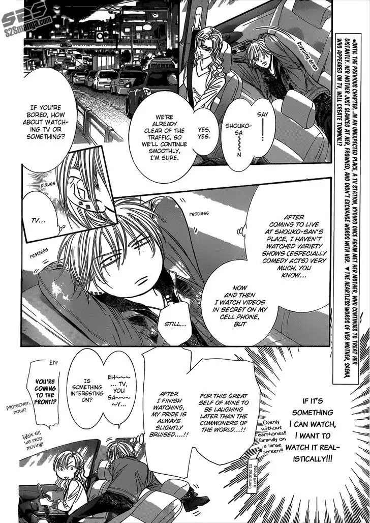 Skip Beat! Chapter 222 page 3 - Chapter 222