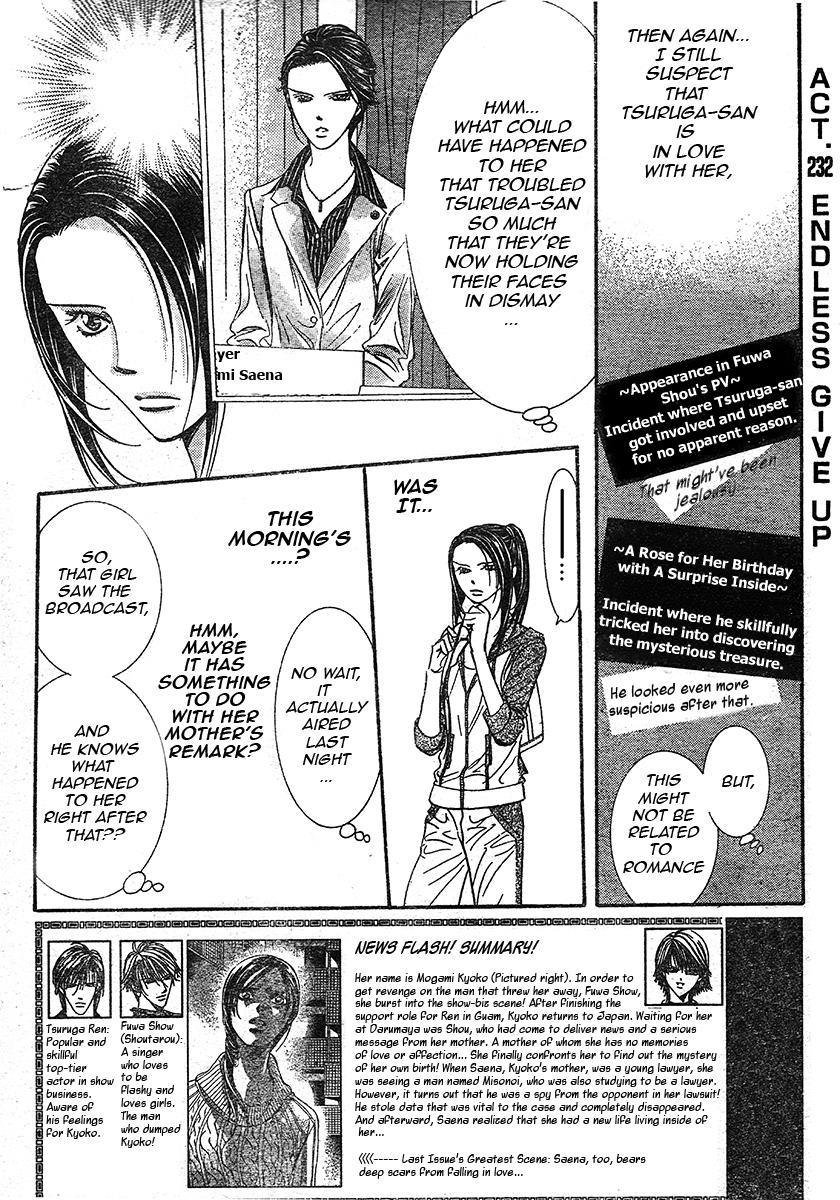 Skip Beat! Chapter 232 page 3 - Chapter 232: Endless Give Up