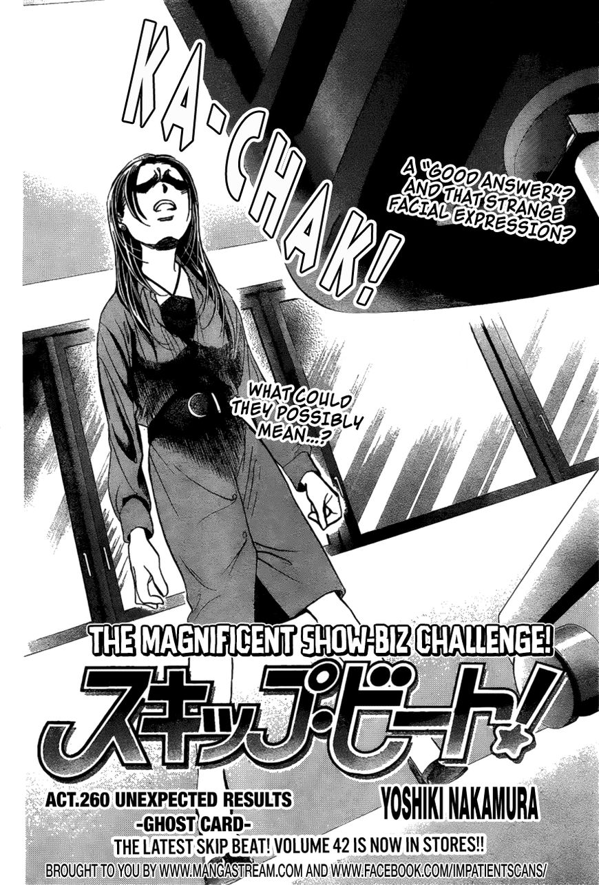 Skip Beat! Chapter 260 page 6 - Chapter 260: Vol 42