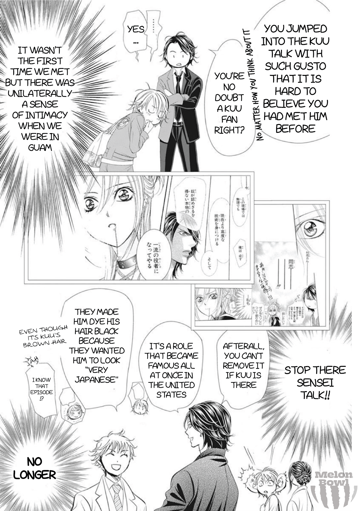 Skip Beat! Chapter 306 page 10 - Chapter 306: Fairy Tale Dialogue