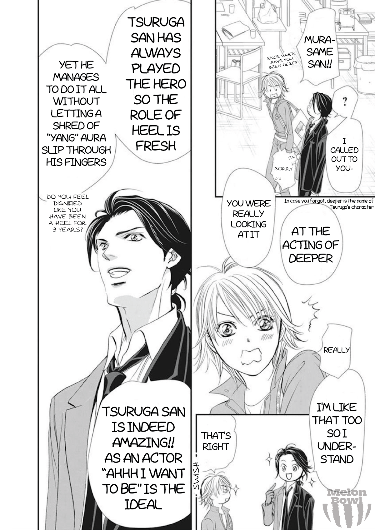 Skip Beat! Chapter 306 page 7 - Chapter 306: Fairy Tale Dialogue