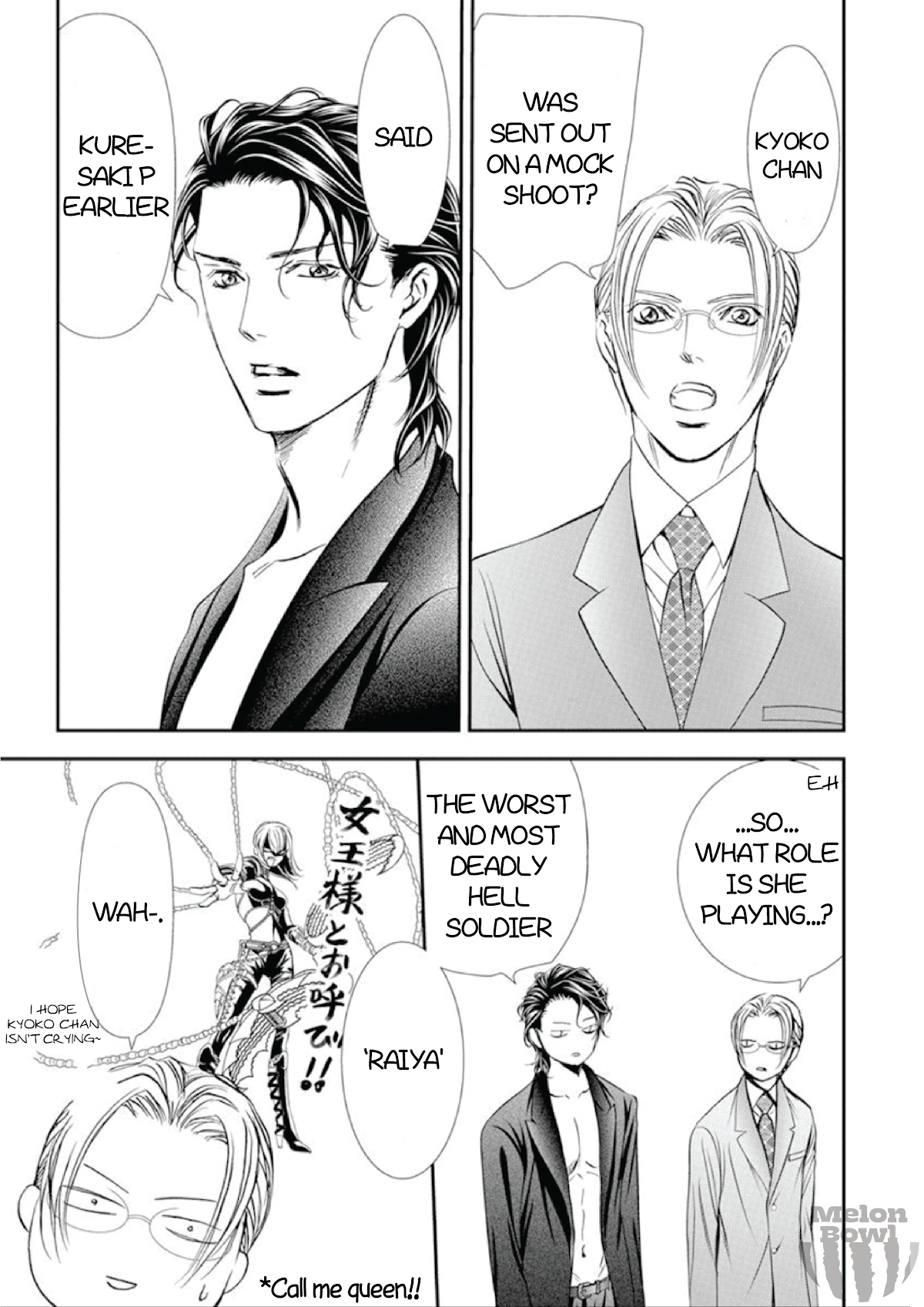 Skip Beat! Chapter 307 page 10 - Chapter 307: Fairytale Dialogue