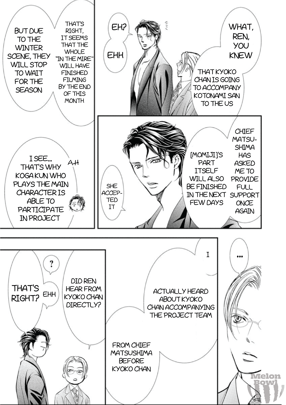 Skip Beat! Chapter 307 page 14 - Chapter 307: Fairytale Dialogue