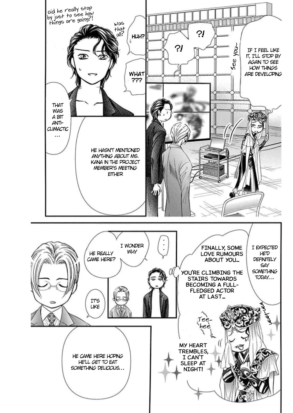 Skip Beat! Chapter 309 page 15 - Chapter 309: Fairytale Dialogue