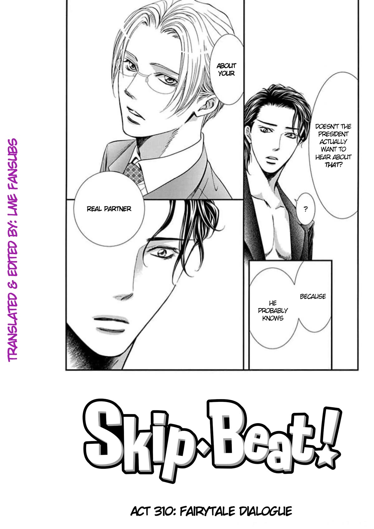 Skip Beat! Chapter 310 page 2 - Chapter 310: Fairytale Dialogue