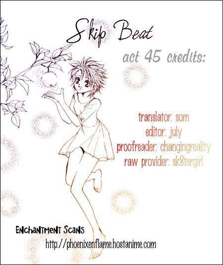 Skip Beat! Chapter 45 page 1 - Chapter 45: A Happy Break