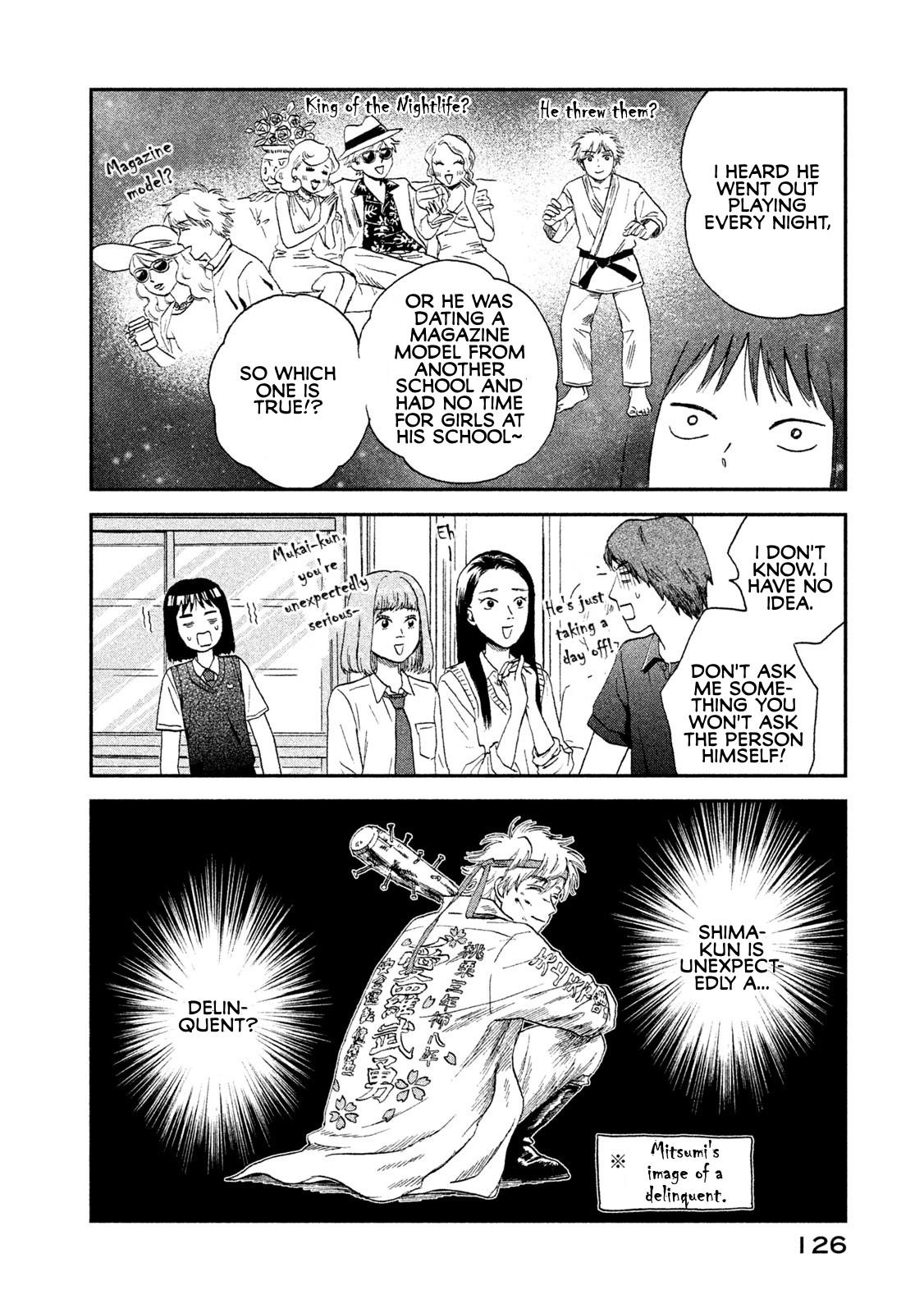 Skip to Loafer Chapter 10 page 12 - Chapter 10: Shitoshito no Tsuyuhairi "Start of the Damp Rainy Season"