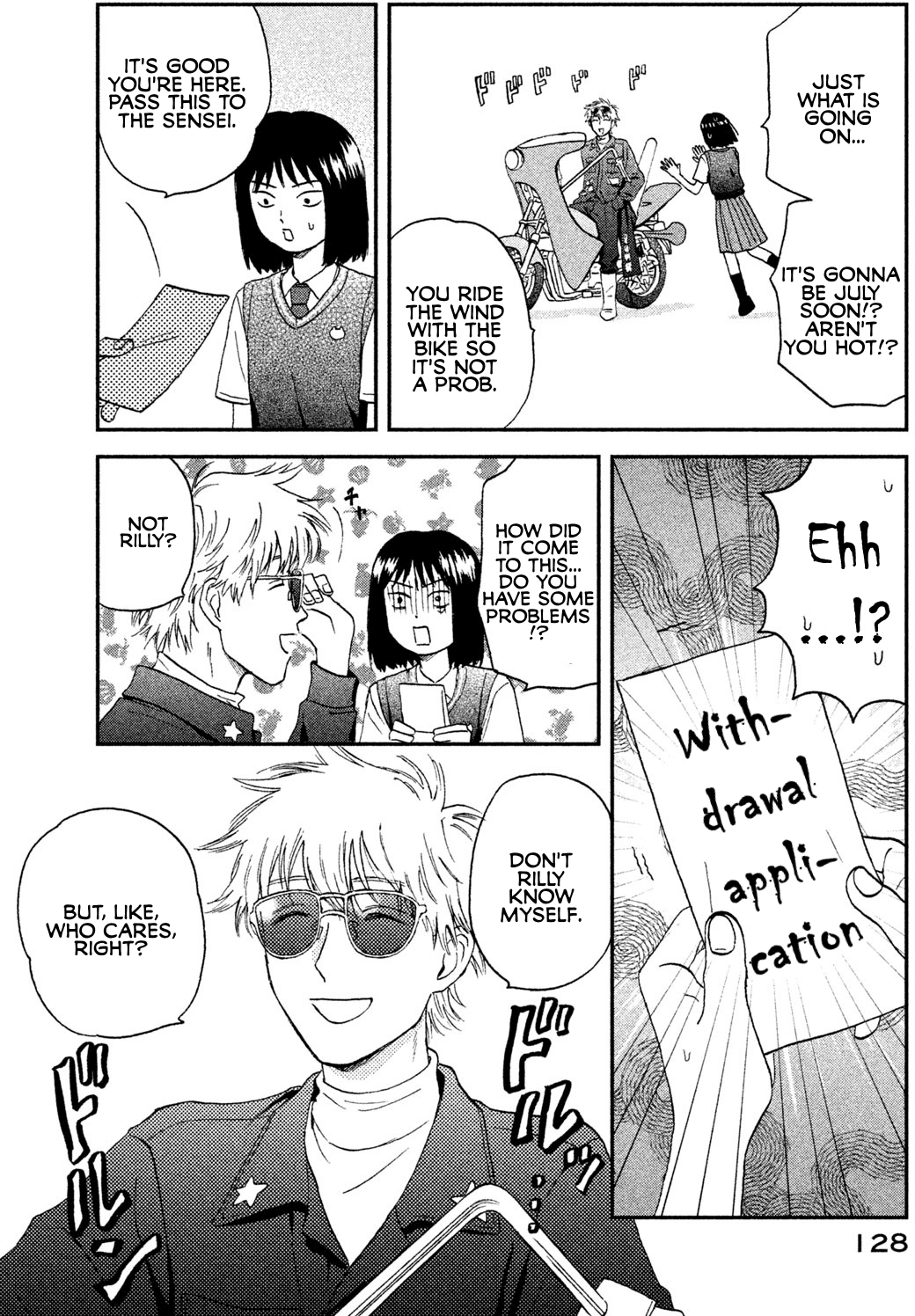 Skip to Loafer Chapter 10 page 14 - Chapter 10: Shitoshito no Tsuyuhairi "Start of the Damp Rainy Season"