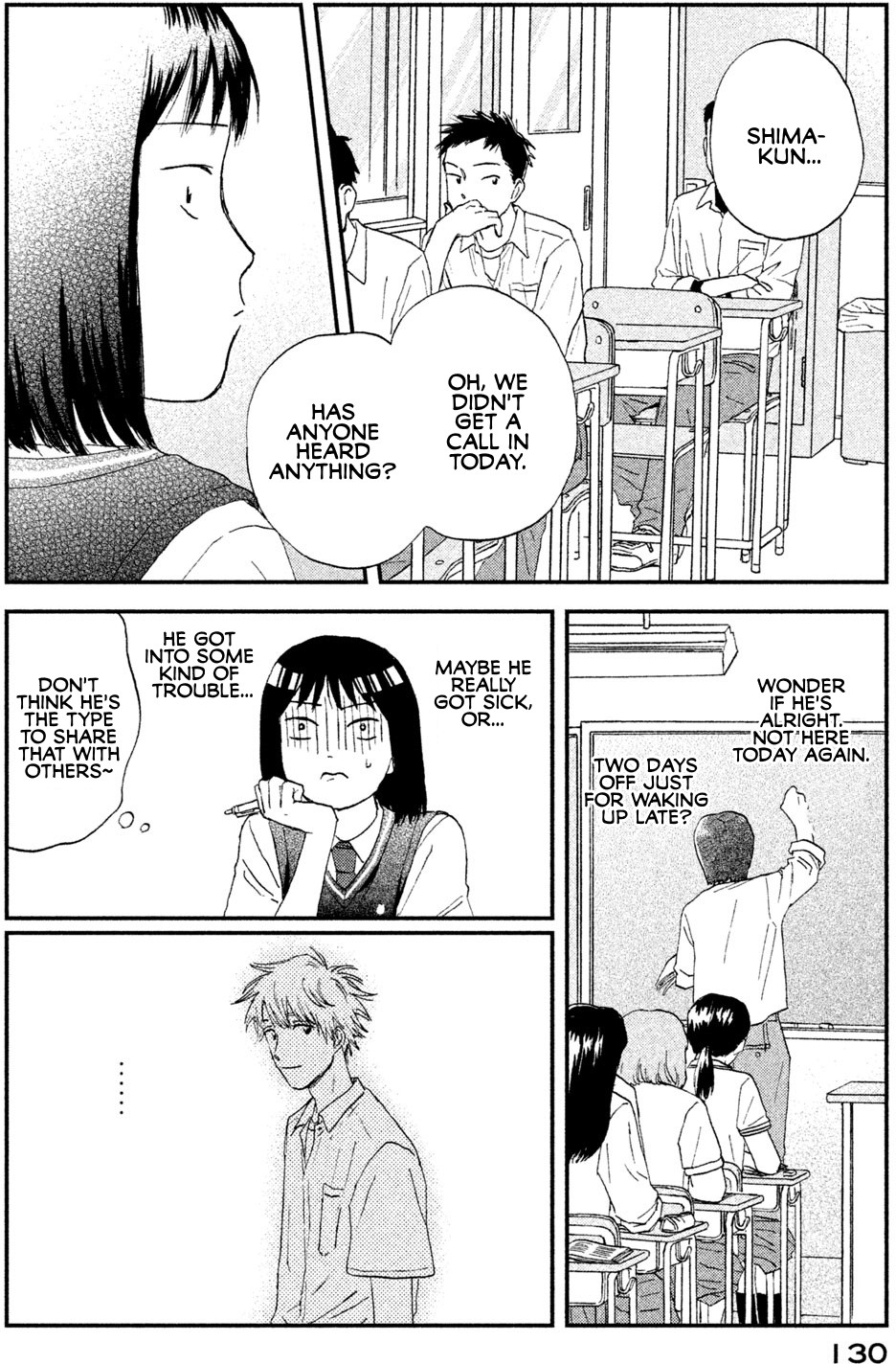 Skip to Loafer Chapter 10 page 16 - Chapter 10: Shitoshito no Tsuyuhairi "Start of the Damp Rainy Season"