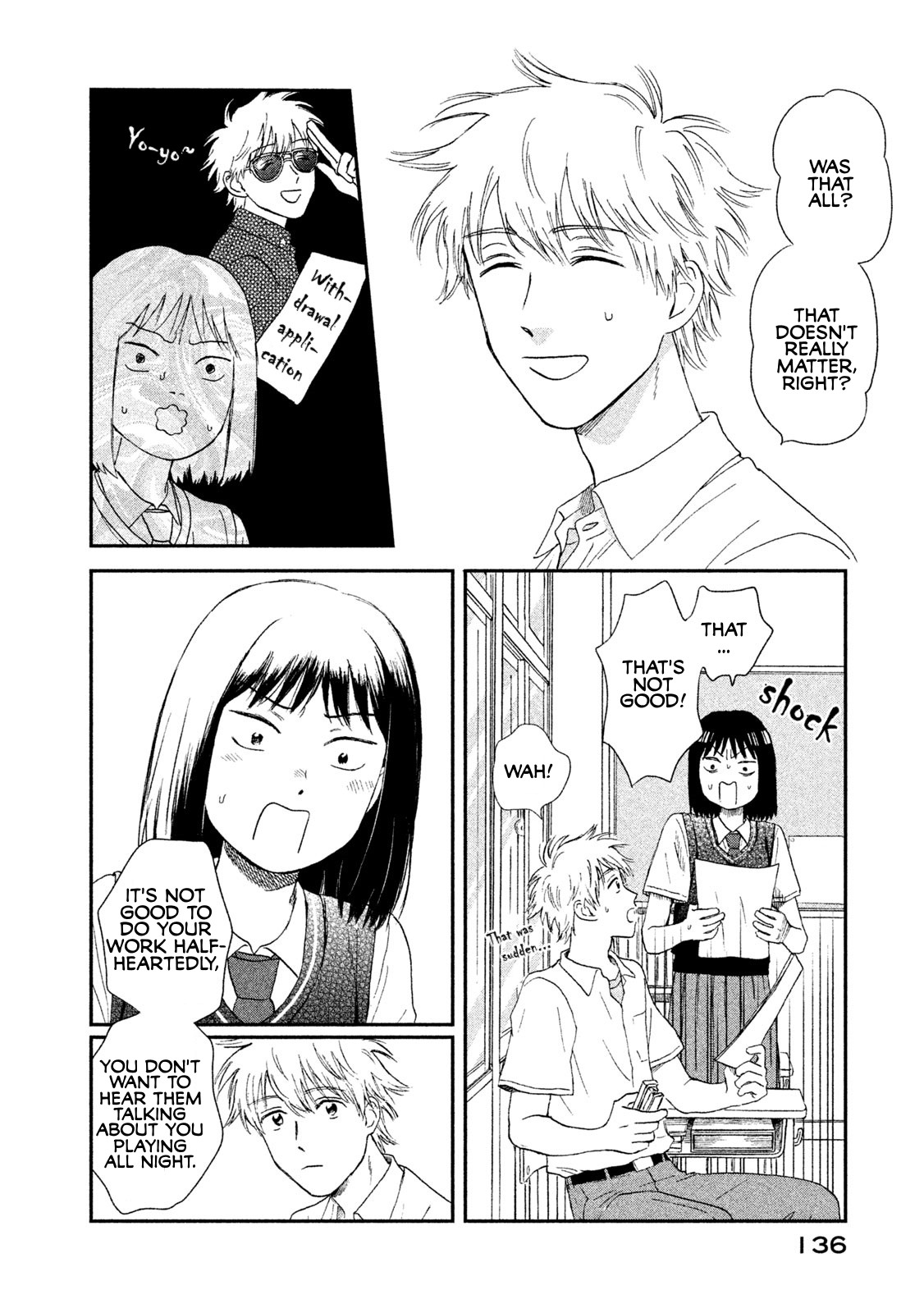 Skip to Loafer Chapter 10 page 22 - Chapter 10: Shitoshito no Tsuyuhairi "Start of the Damp Rainy Season"