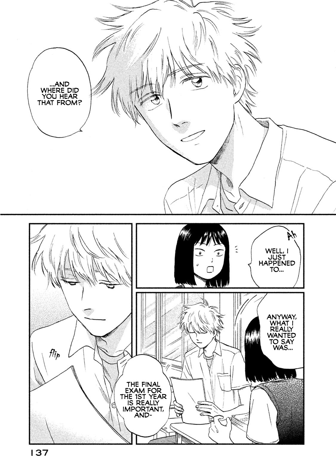 Skip to Loafer Chapter 10 page 23 - Chapter 10: Shitoshito no Tsuyuhairi "Start of the Damp Rainy Season"