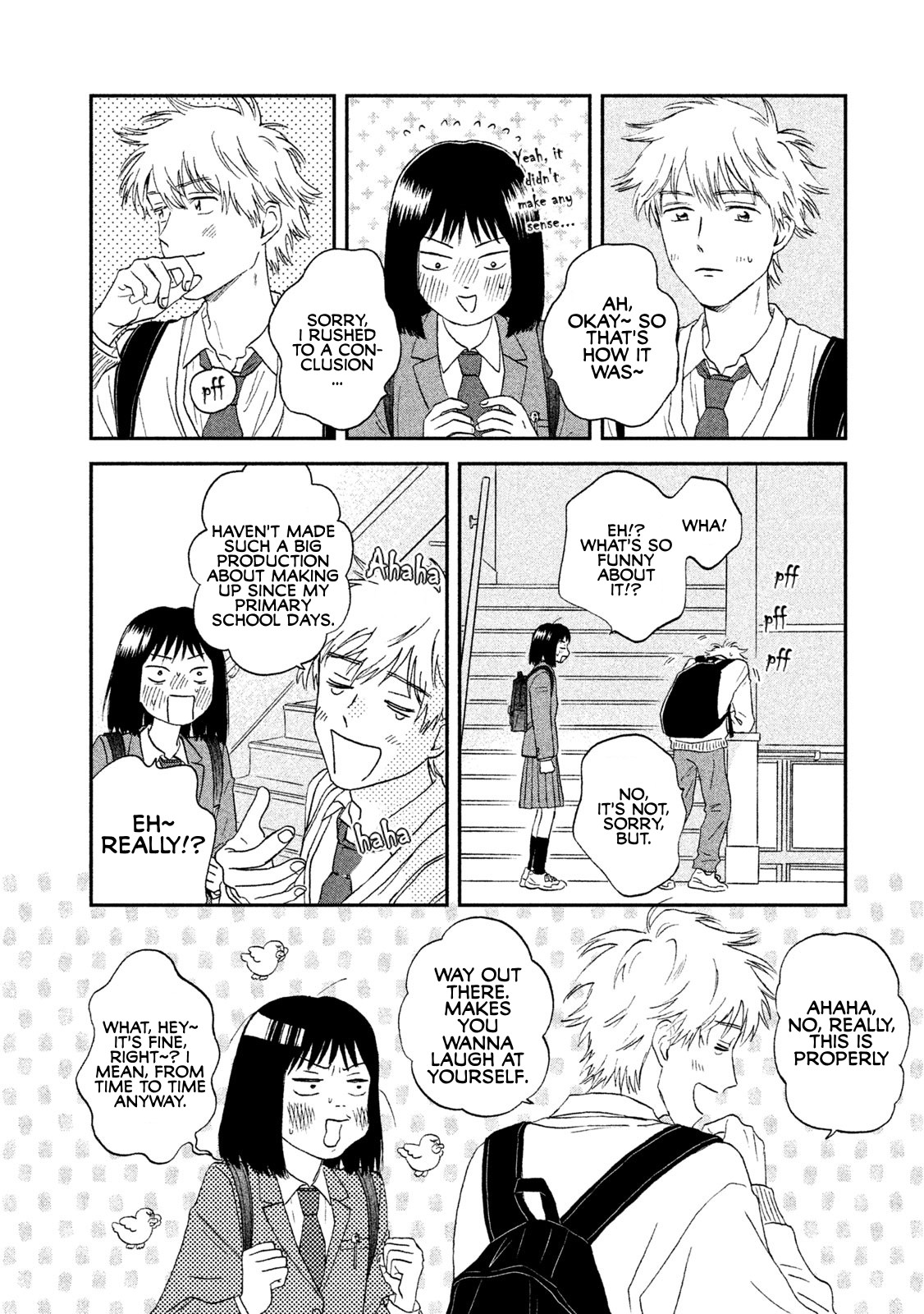 Skip to Loafer Chapter 11 page 24 - Chapter 11: Chikachika no Tsuyuake "Flick Flickering End of the Rainy Season"