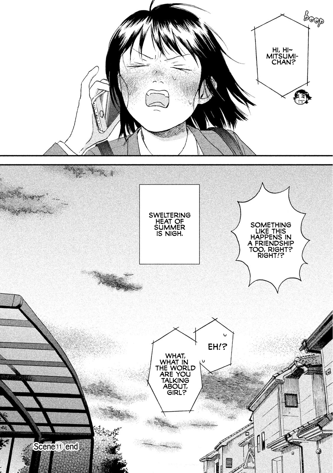 Skip to Loafer Chapter 11 page 28 - Chapter 11: Chikachika no Tsuyuake "Flick Flickering End of the Rainy Season"