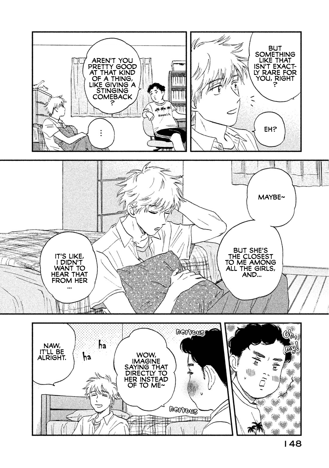 Skip to Loafer Chapter 11 page 6 - Chapter 11: Chikachika no Tsuyuake "Flick Flickering End of the Rainy Season"