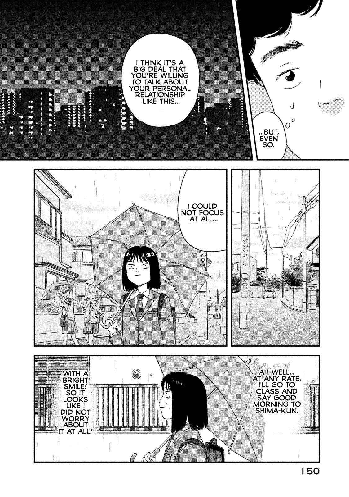 Skip to Loafer Chapter 11 page 8 - Chapter 11: Chikachika no Tsuyuake "Flick Flickering End of the Rainy Season"