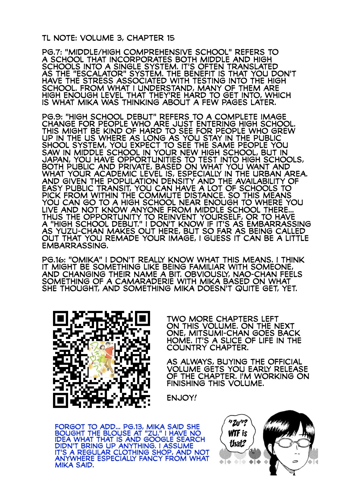 Skip to Loafer Chapter 15 page 29 - Chapter 15: Our Varied Summer Break Experience