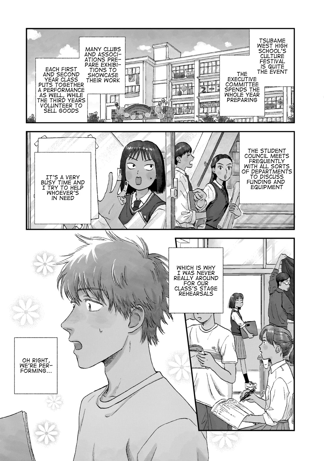 Skip to Loafer Chapter 18 page 4 - Chapter 18: Bustling Culture Festival Preparations