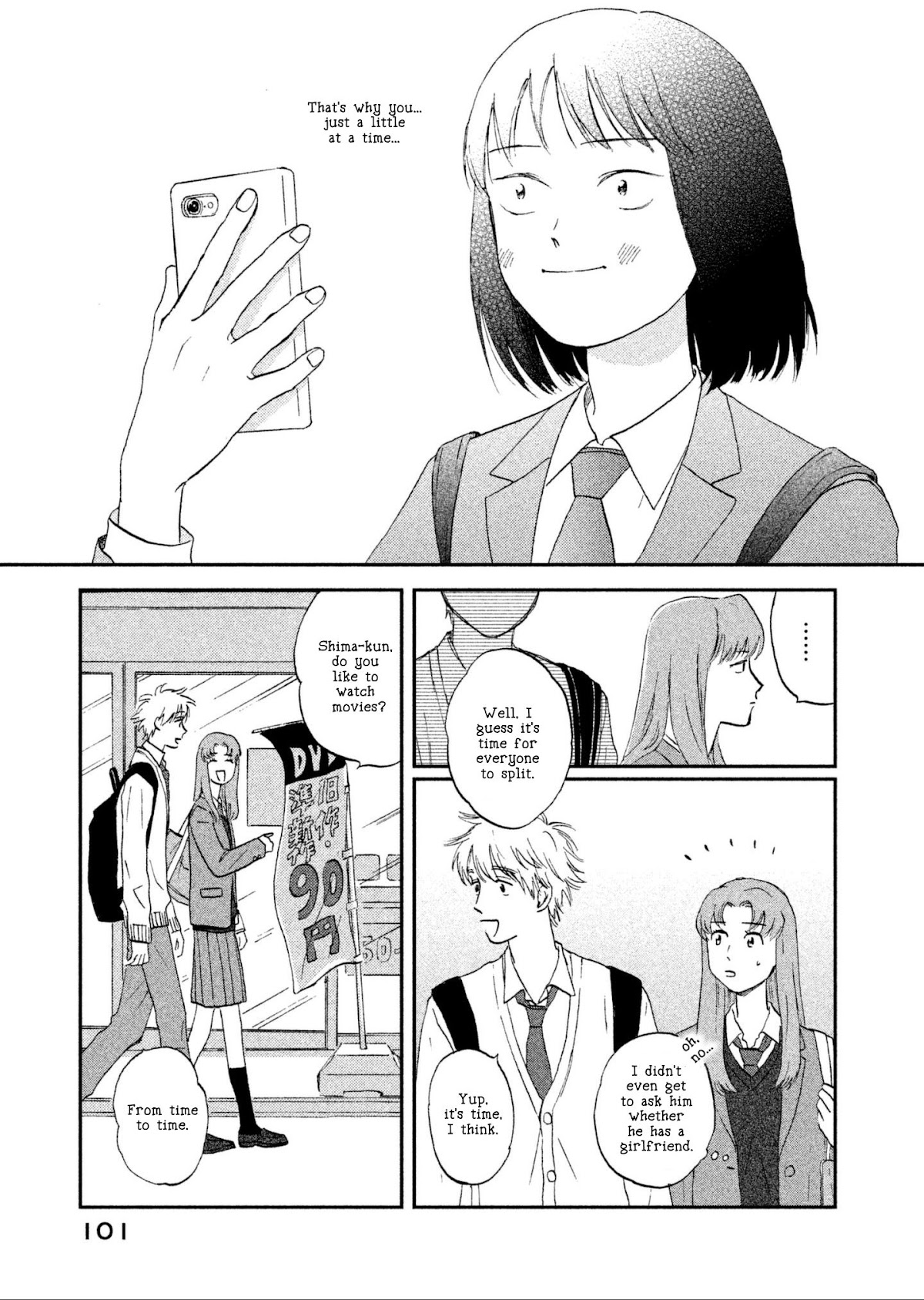 Skip to Loafer Chapter 2 page 45 - Chapter 2: Sowasowa no Karaoke Box "Fidget Fidget Karoake Box"