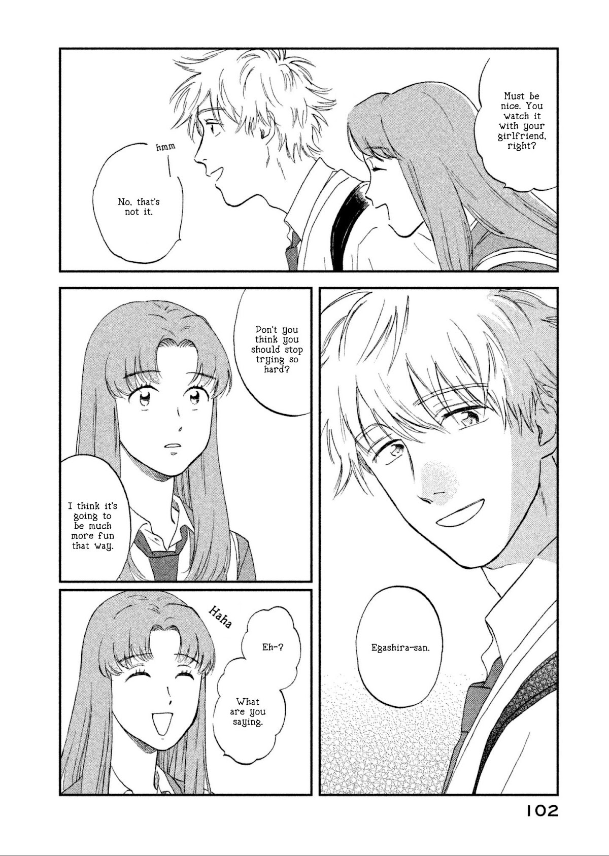 Skip to Loafer Chapter 2 page 46 - Chapter 2: Sowasowa no Karaoke Box "Fidget Fidget Karoake Box"