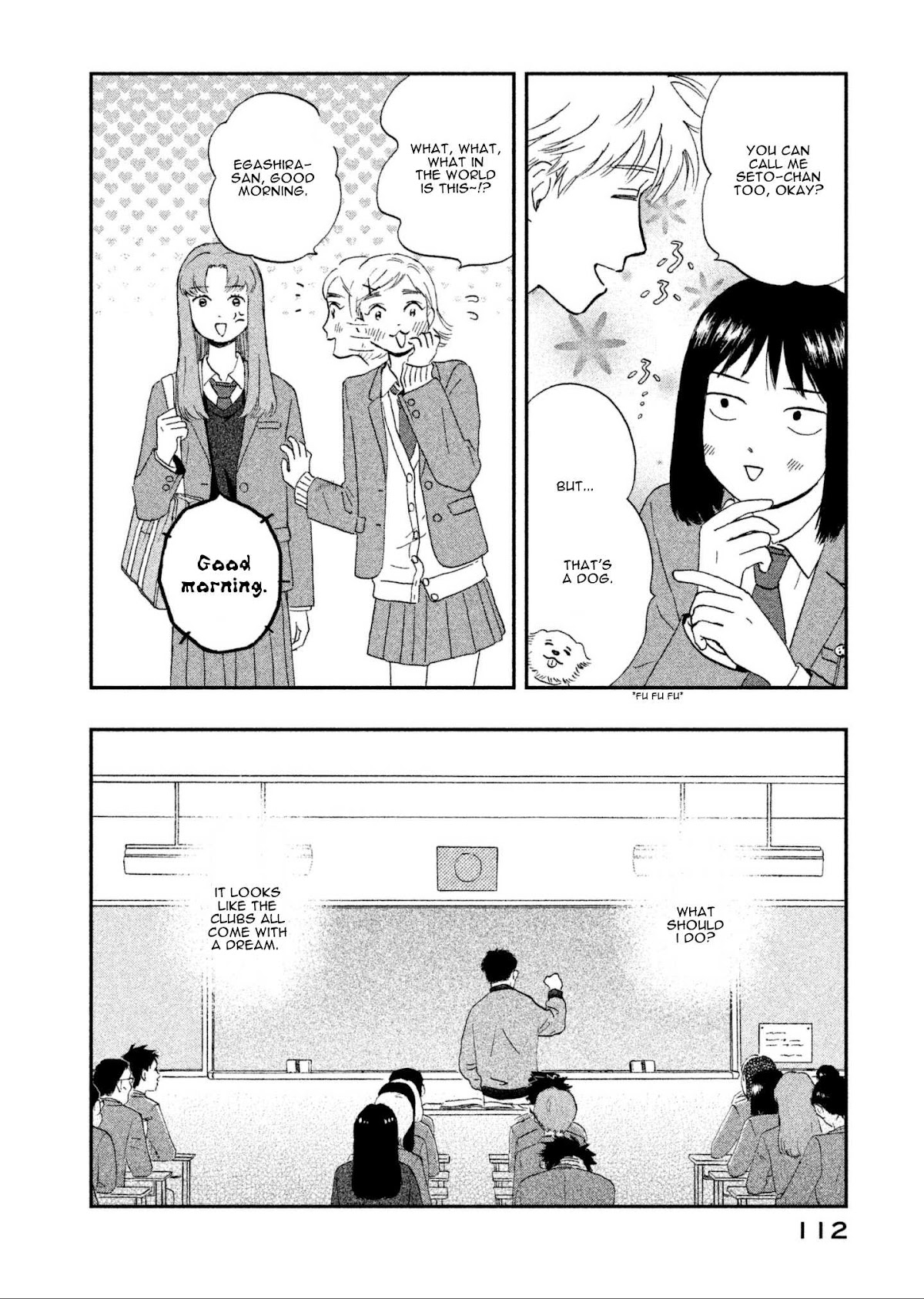 Skip to Loafer Chapter 3 page 6 - Chapter 3: Urourona Bukatsudou "Restless Club Activities"