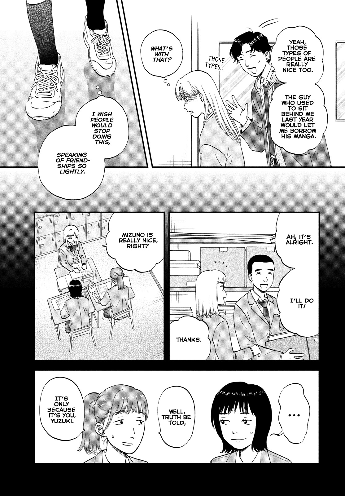 Skip to Loafer Chapter 38 page 12 - Chapter 38: Cloudy New Class