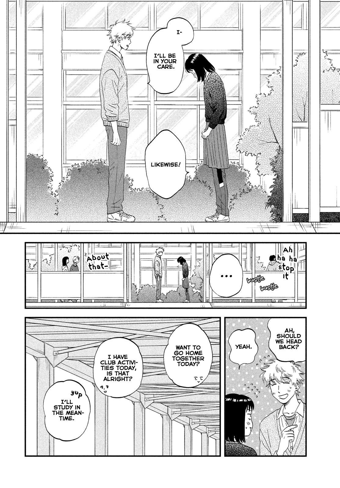 Skip to Loafer Chapter 42 page 5 - Chapter 42: Flustered Dating?