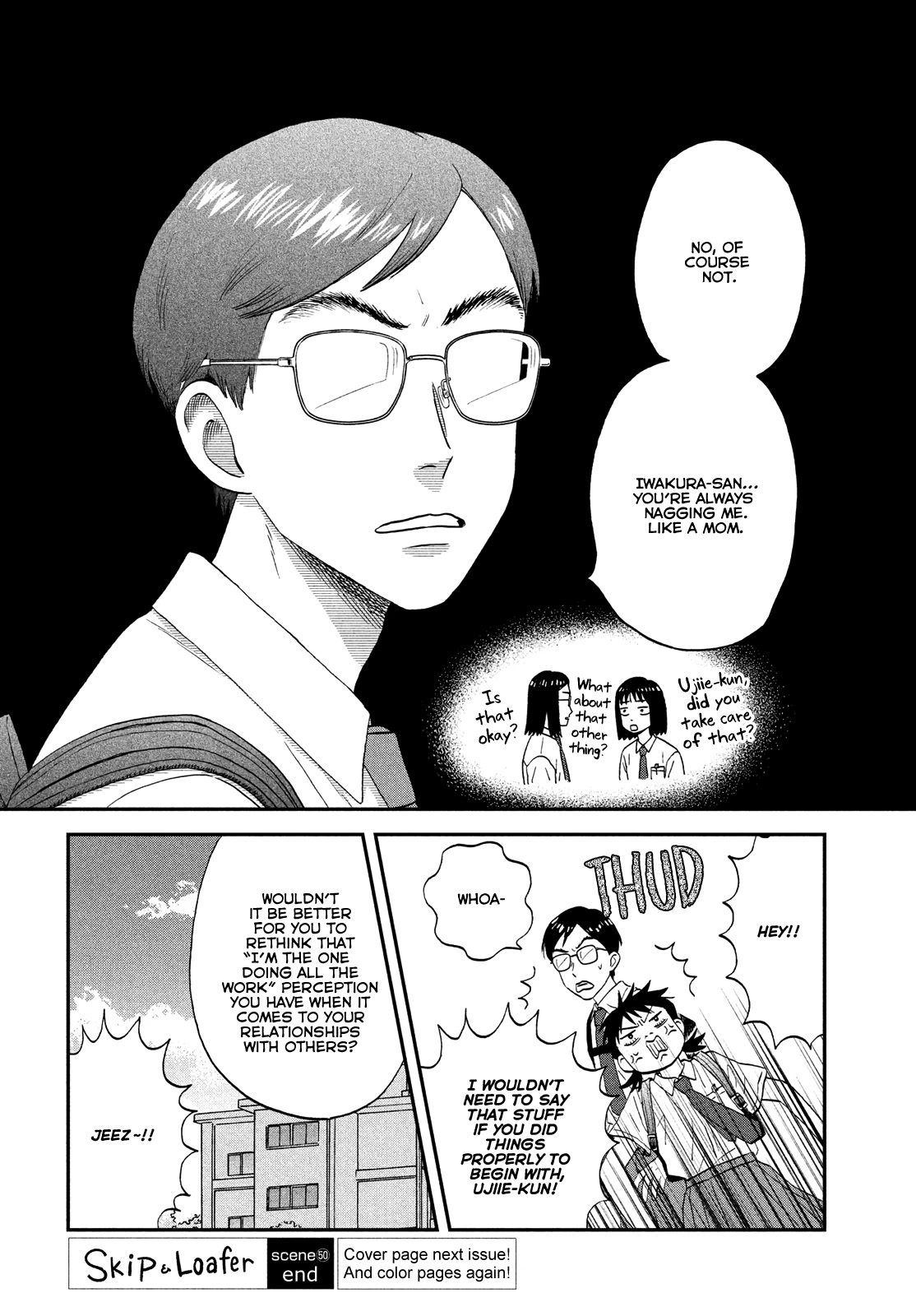 Skip to Loafer Chapter 50 page 28 - Chapter 50: Awkward School Day