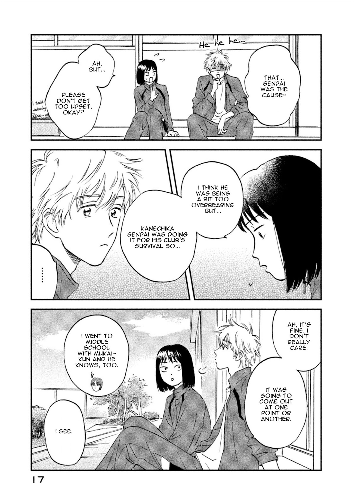 Skip to Loafer Chapter 6 page 19 - Chapter 6: Piripiri no Tomodachi "Tingling Friendship"