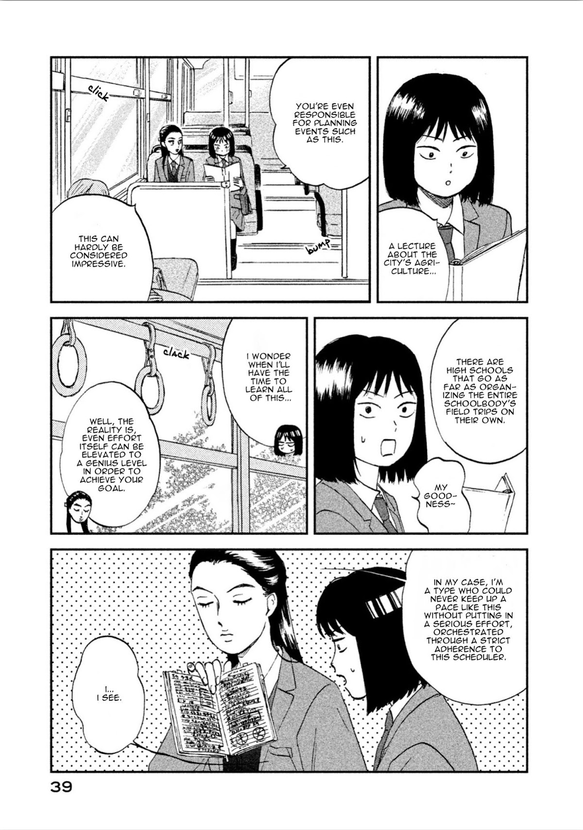 Skip to Loafer Chapter 7 page 9 - Chapter 7: Katsukatsu no Schedule "Clickclopping Schedule"