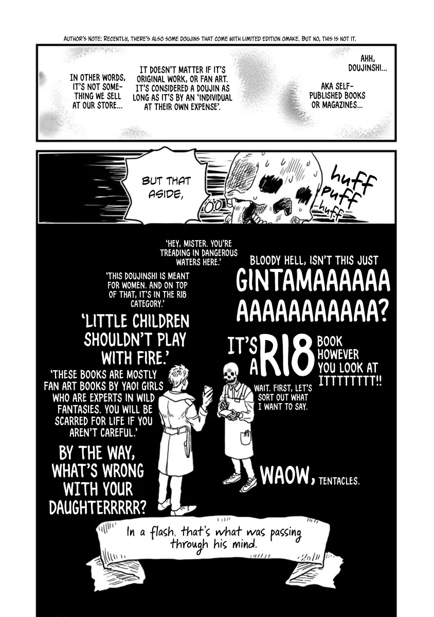 Skull-face Bookseller Honda-san Chapter 1 page 11 - Chapter 1: The Next Customer In Line Is A Handsome Guy.