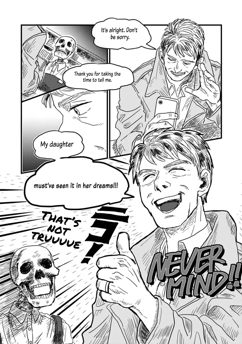 Skull-face Bookseller Honda-san Chapter 1 page 14 - Chapter 1: The Next Customer In Line Is A Handsome Guy.