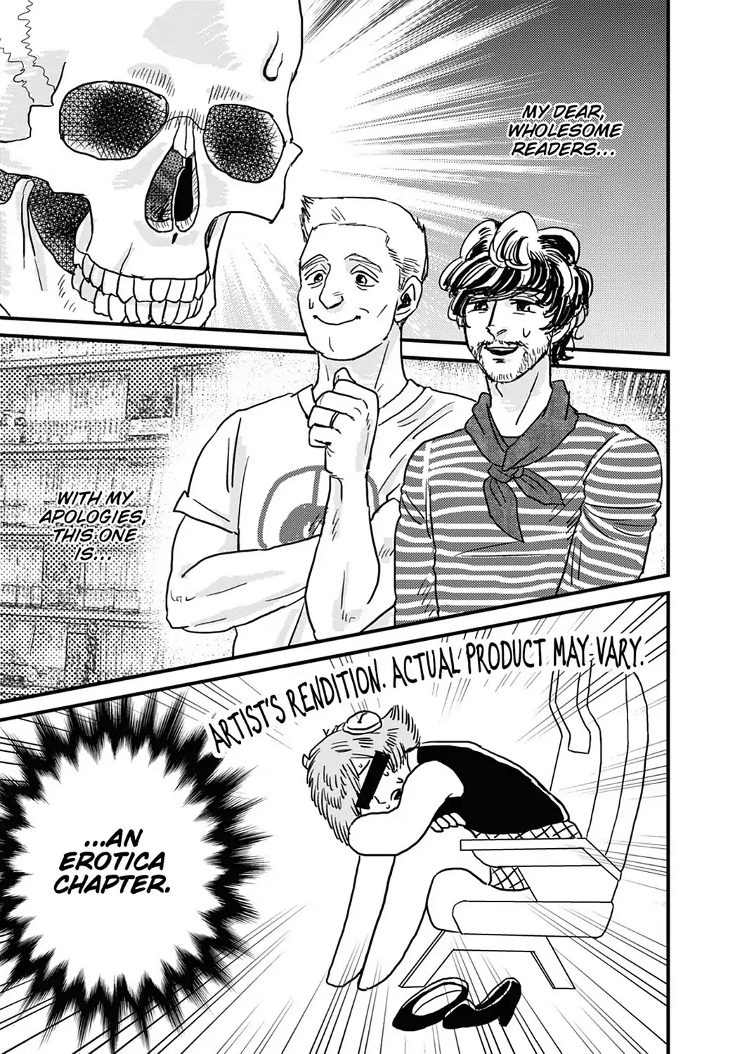 Skull-face Bookseller Honda-san Chapter 10 page 1 - Chapter 10: Erotica on the Mind